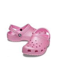 Resim Crocs Classic Glitter Clog K Çocuk Terlik 206993 206993 6xe 6xe Koyu Pembe 