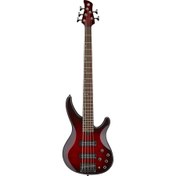 Resim Yamaha TRBX605FM Bas Gitar (Translucent Dark Red Burst) 