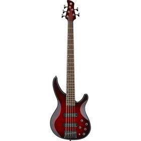Resim Yamaha TRBX605FM Bas Gitar (Translucent Dark Red Burst) 