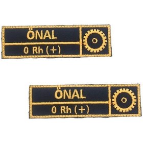 Resim Deniz Kuvvetleri Lacivert İsimlik 2 Adet Çok Renkli 