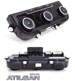 Resim OEM 7n0907426l Vw Golf 6 Klima Kontrol Paneli Klimatronik 