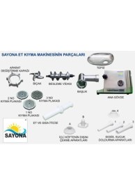 Resim Sayona Et Kıyma Makinesi 3500 D 