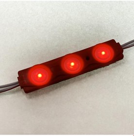 Resim Nitronelektronik-3'Lü Mercekli Modül Led - Kırmızı 12V 1.2W 