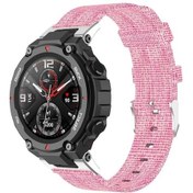 Resim Tongxida Huami Amazfit T-rex A1918 Tornavida İle Naylon Kordon Yedek Kordonu 