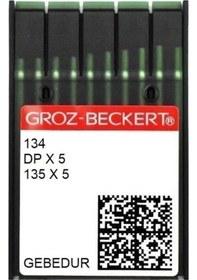 Resim Groz Beckert DPX5 Gebedur 14/90 Makine Kalın Dip Dikiş İğnesi - 100Adet 