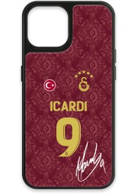 Resim Galatasaray Mauro Icardi 3. Forma İmzalı Cam Telefon Kılıfı - iPhone 14 