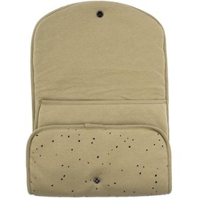 Resim Cepli Alt Açma Minderi Çanta Cosmos Haki Organik Pamuk - Standard 