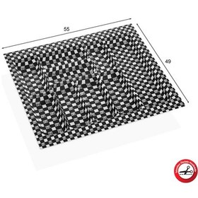 Resim Eco Modül Kaşıklık Damalı 55x49 Royaleks-acero-20124 Asorti 