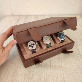 Resim Onywatch Deri Saat Kutusu / Çoklu Saat Kutusu / Saat Saklama Kutusu / Luxury Watch Box / Watch Case / Watch Storage Box 