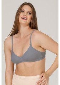 Resim Parlingerie Pl Emzirme Sütyeni Kapsız Penye Gri 