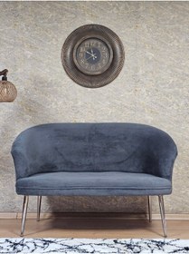 Resim ZAFİR İkili TEDDY Krom Kaplama Sivriltme Ayak Çay Seti Koltuk İkili Berjer , Balkon, Salon, Ofis 