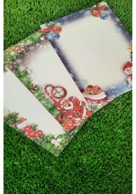 Resim 15 Adet 3 Model Yılbaşı Tebrik Kartı - Kuşe Kart - Hd Baskı - 10x15 Cm - Yılbaşı Hediye Mesaj Kartı 