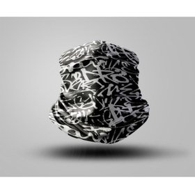 Resim Buffalo Estetik Tasarımlı Motorcu Buff Maske Outdoor Boyunluk Unisex Bandana 