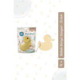 Resim Bebek Banyo Süngeri Seti - Ördek & Tavşan 