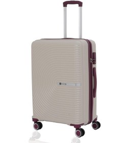 Resim Mçs Üçlü Polipropilen Valiz Seti V374 S21yy1000006-set 11148 Kemik/mürdüm 