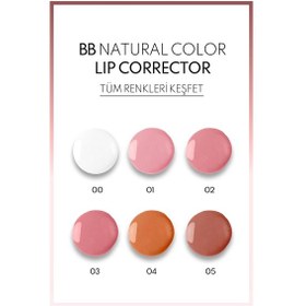 Resim Note Cosmetique Bb Lip Corrector Renk Eşitleyici Ve Nemlendirici Dudak Parlatıcısı - 02 - Pembe 