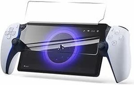 Resim TNE Playstation Portal Uzaktan Oynatıcı için 4'lü Paket Ekran Koruyucu 9H Temperli Cam Yüksek Çözünürlüklü Çizilmez Koruyucu Film Kabarcıksız PS5 Elde Taşınabilir Oyun Cihazı için 