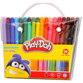 Resim Play-Doh Keçeli Kalem Pvc 2 MM 36 Renk PLAY-KE013 