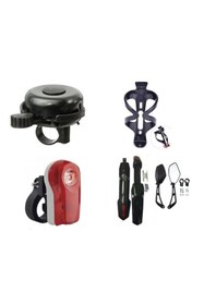 Resim Rectus Bisiklet 5 Li Aksesuar Seti ( Zi,çamurluk,ayna,flaşör,matara Kafes) 