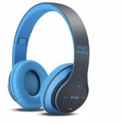 Resim MEGATECH St-3 P47 Mavi Wireless Baş Üstü Kulaklık 
