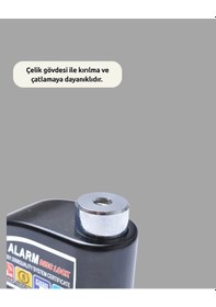 Resim Motosiklet Ve Bisiklet İçin 6mm Pinli Alarmlı Disk Kilidi 