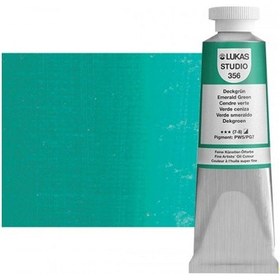Resim Lukas Studio 37 ML Yağlı Boya No:0356 Örtücü Yeşil 