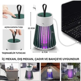 Resim Mini Taşınabilir Sinek Öldürücü Uv Lamba Renkli 