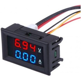 Resim Voltmetre Ampermetre 0 100V 10 A Dc 