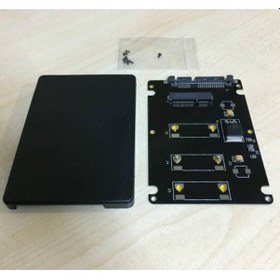 Resim Mini Pcı-E Msata Ssd To 2.5 M Sata Harddisk Kutusu Msata Ssd Kutu 