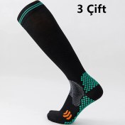 Resim Xcspace Maraton Doğa Sporları Çorapları Futbol Çorapları Koşu Sıkıştırma Çorapları 