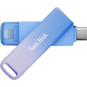 Resim Creator Phone Drive 128GB SDIXD0N-128G-GN6TP iPhone ve USB Type-C Flash Bellek Sandisk