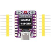 Resim ROBİZ ESP32 C3 0.42inch Oled Lcd Super Mini Geliştirme Kartı Wifi Bluetooth Type-C Usb 160Mhz 4MB Flash 