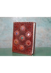 Resim Büro Ev Ofis Hediyesi İçin Deri Taşlı Model Defter 93461080 