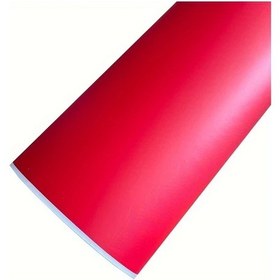 Resim Cloud011 Kırmızı 19.69x118.11inç Mat Vinil Araç Kaplama Rulosu Hava Çıkışlı 