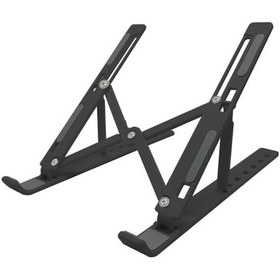 Resim Aksiyongrup 7 Kademeli Ayarlı Katlanabilir Laptop Tablet Standı Siyah Çok Renkli 