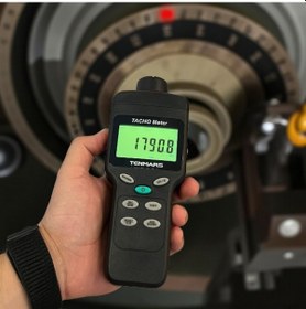 Resim Tenmars Tm-4100dn Temassız Devir Ölçer Datalogger Özellikli 