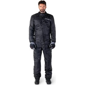 Resim Alpinestars Hurricane Rain V2 Yağmurluk Tulum Siyah 