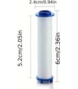 Resim Trendooze 9 Adet 2.36 Inç Sunshine022 Duş Başlığı Filtresi El Duşu Yedekler Seti 