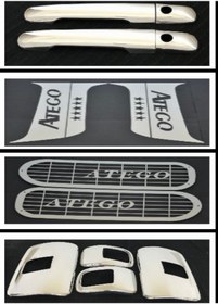 Resim Karadeniztırmarket Atego Krom Set - Paslanmaz 
