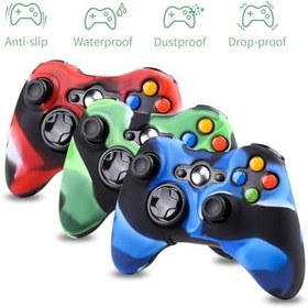 Resim Leery Xbox 360 Controller için 3 Paket Xbox 360 Denetleyici Kaplaması, Premium Süper Kavrama Koruyucu Kılıf 