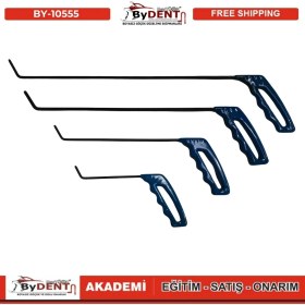 Resim Pdr Boyasız Göçük Düzeltme 4 Parça Çubuk Seti 