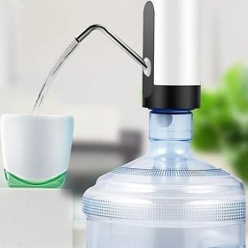 Resim Plentiful USB ile Şarj Edilebilir Elektrikli Otomatik Damacana Su Pompası 