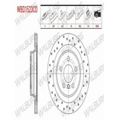 Resim Bmw X1 F48 2.0 D - 2.0i 2014- Fren Diski Arka Havalı 34 21 6 799 369 - 34 21 6 799 369 - 34216799369 