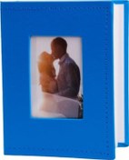 Resim Slip-in Fotoğraf Albümü Suni Deri Kapak 50 Sayfa 100 Cep 4x6-inç Düğün 