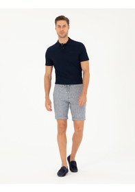 Resim Pierre Cardin Erkek Açık Lacivert Şort / Bermuda 50284287-vr059 Açık Lacivert 
