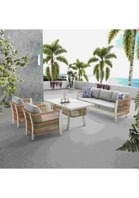 Resim Florence Oturma Grubu Cappuccino 