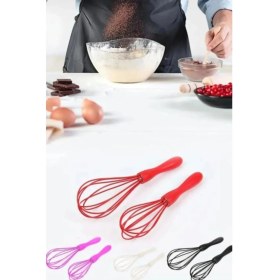 Resim Online Kapında Onlinekapında Renkli Silikon 2'li Çırpıcı Set 