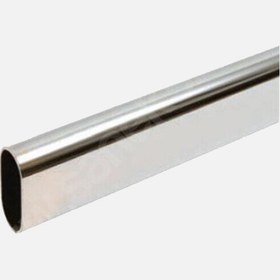 Resim Askı Borusu Oval Krom 300cm 