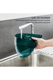 Resim TEFAL GV9E2 Pro Express Eco 140 gr Sürekli Buhar ve 560 gr Şok Buharlı 2200 Watt Buhar Kazanlı Ütü 