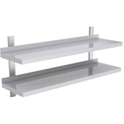 Resim Empero Emp.et2.30160 Duvar Rafı Ayarlanabilir Demonte 2 Katlı 1600 300 